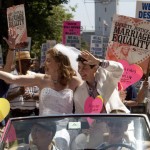 same Michael Dorf and Sid Tarrow say national conservative opposition helped bring gay marriage to the top of the LGBT agenda.
